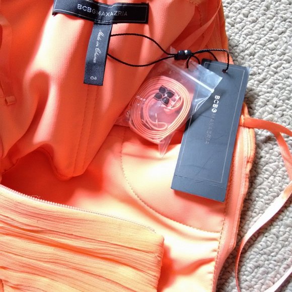 BCBG Women size XS 4 Duran Strapless Dress BNWT - Picture 6 of 7